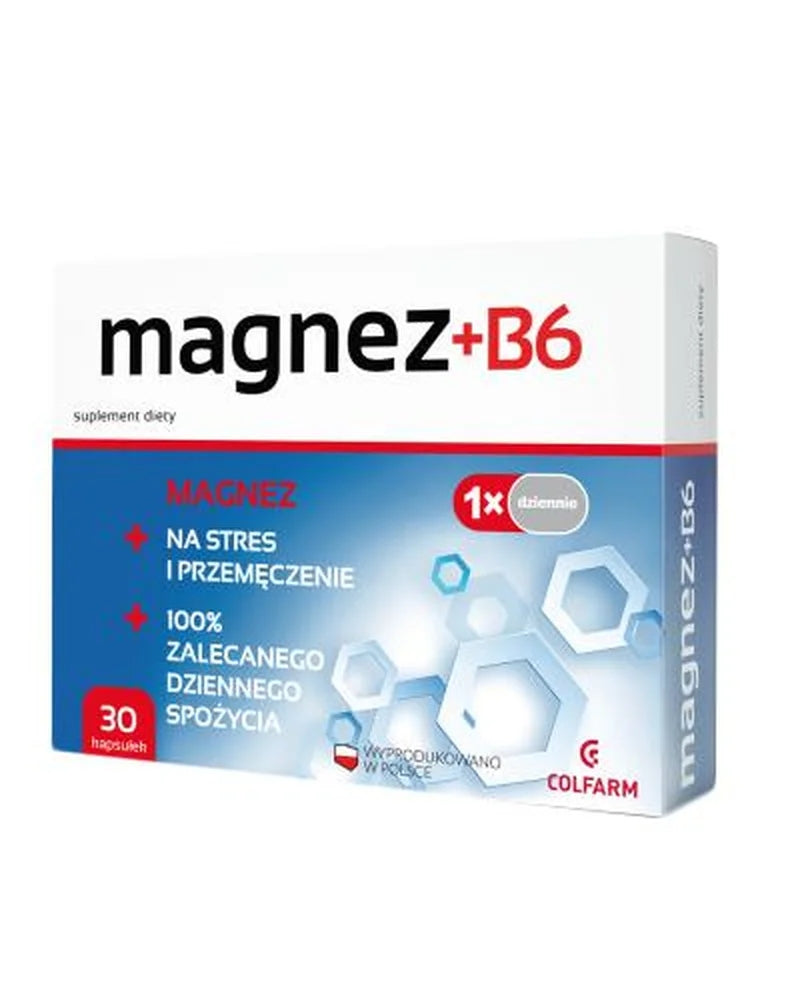 COLFARM MAGNESIUM+B6 30 capsules