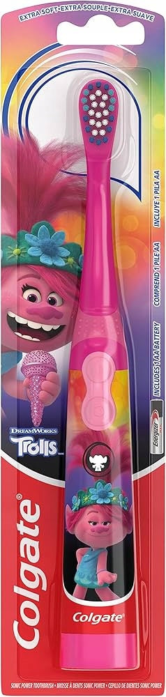 COLGATE DISNEY TROLLS ORIGINAL electric toothbrush for children