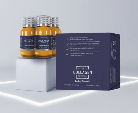 COLLAGEN 10000mg collagen Zyskaj Zdrowie ampoules 16x30ml Flavor flavorless