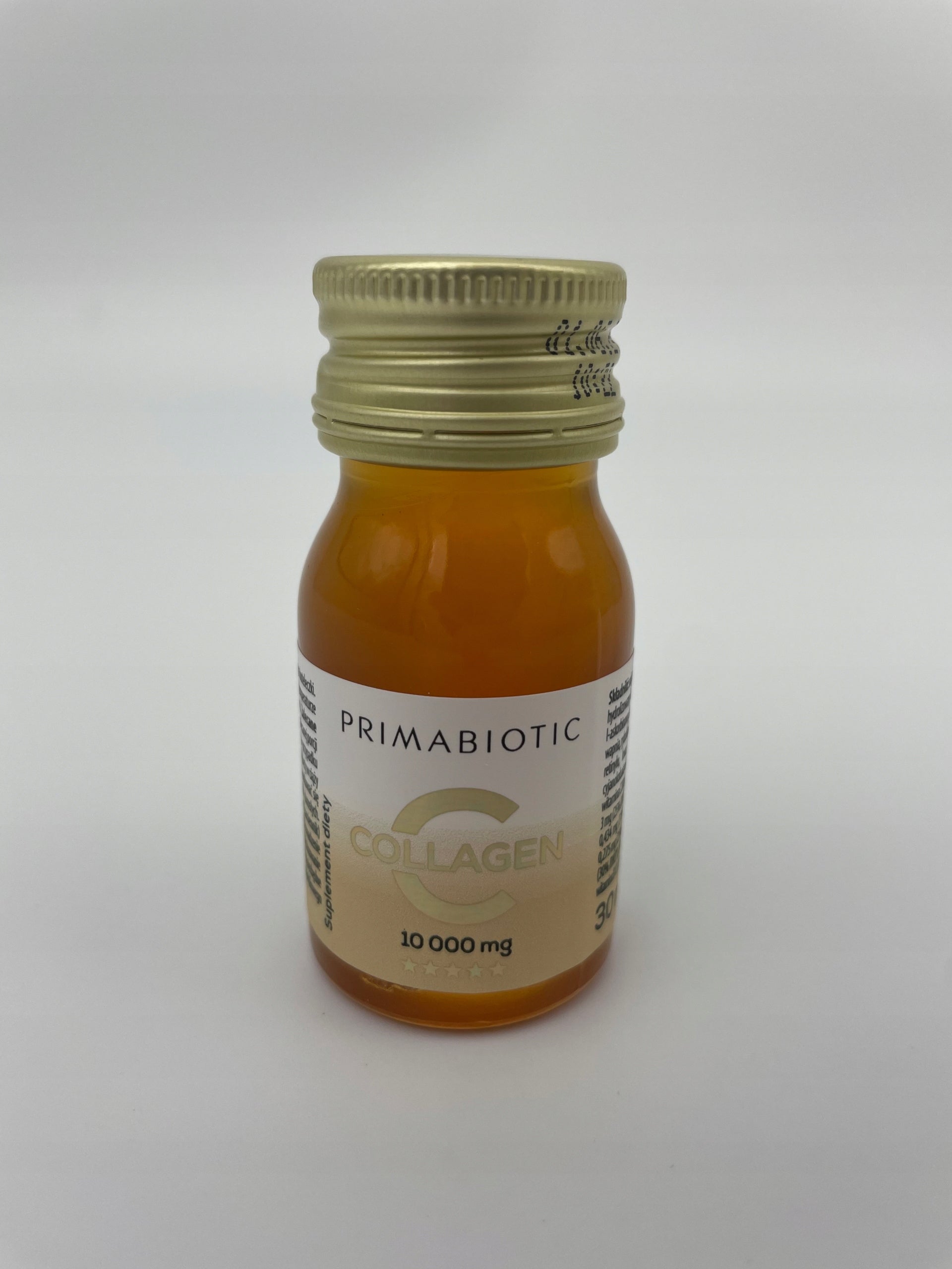 COLLAGEN 30ml Primabiotic 10000mg COLLAGEN GOLD 15b Expiration date at least six months from the date of purchase