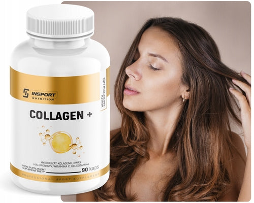 COLLAGEN+ 90 kap COLLAGEN HEALTHY HAIR SKIN NAILS | INSPORT Form capsules