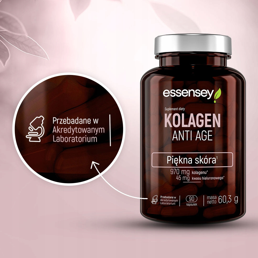 COLLAGEN ANTI AGE + Hyaluronic Acid + Vitamin C 1075MG SKIN JOINTS BONES Expiration date not specified