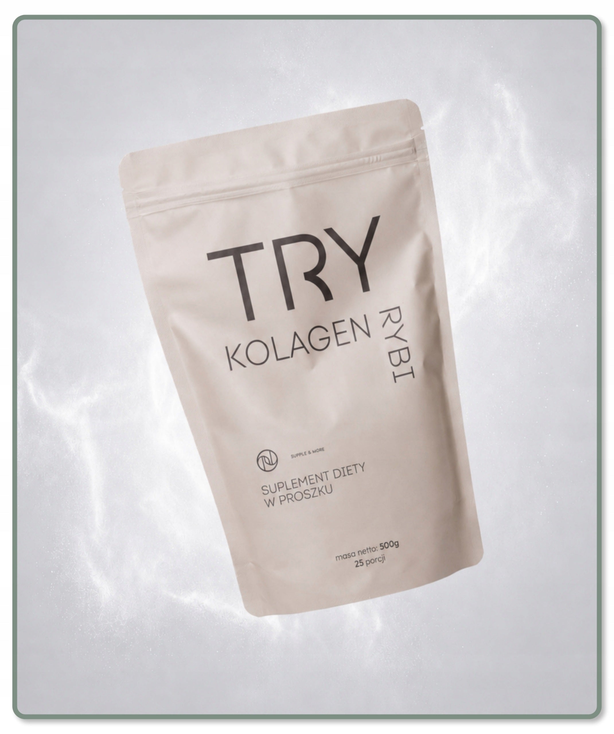 COLLAGEN FISH HYDROLYZED POWDER 20 000 MG 100% SKIN HAIR JOINTS 500G Brand no brand