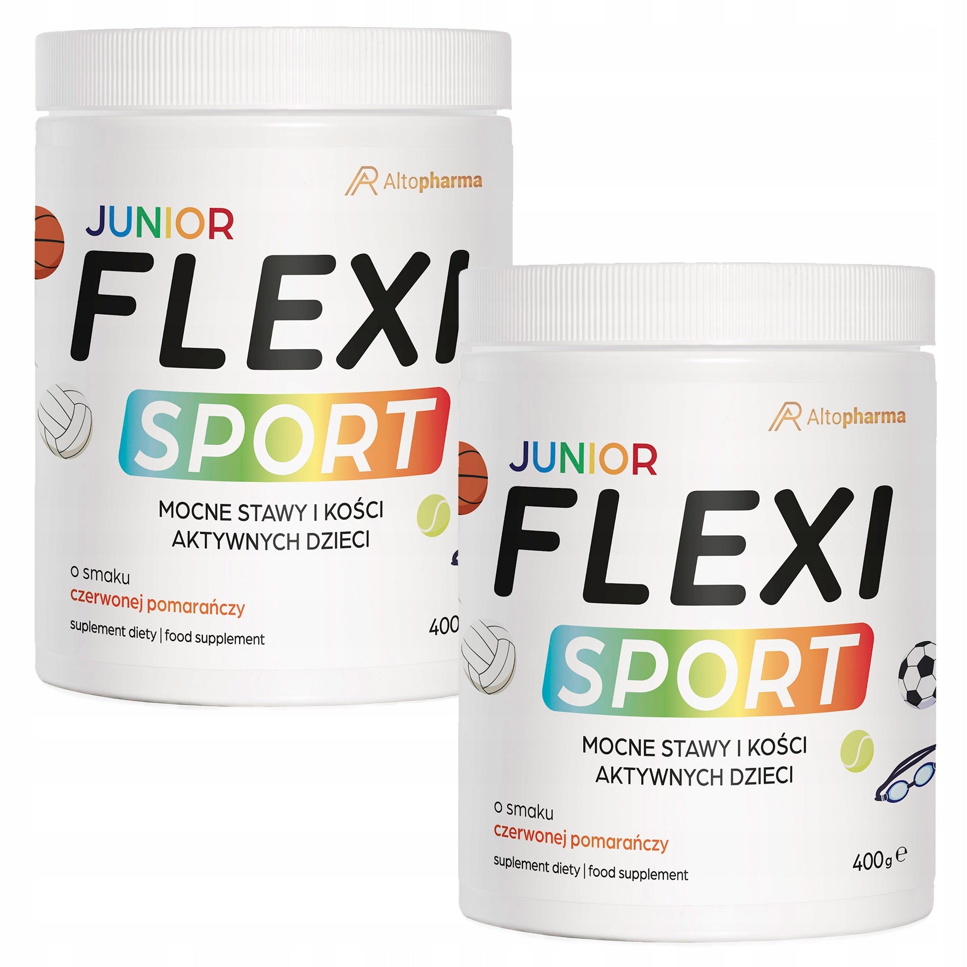 COLLAGEN FLEXI SPORT JUNIOR Strong Joints and Bones for Children Orange 800 g