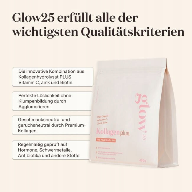 COLLAGEN GLOW25 BEEF WITH VITAMIN C AND BIOTIN 450 g TASTELESS Brand no brand
