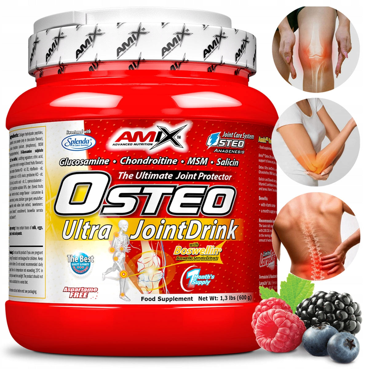 COLLAGEN + Glucosamine, Chondroitin MSM - effective preparation for joints Amix Medical device no