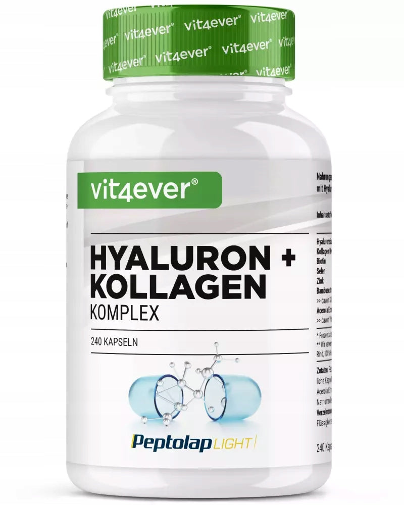 COLLAGEN HYALURONIC ACID BIOTIN 240 KAP. HEALTHY SKIN AND JOINT HYDRATION