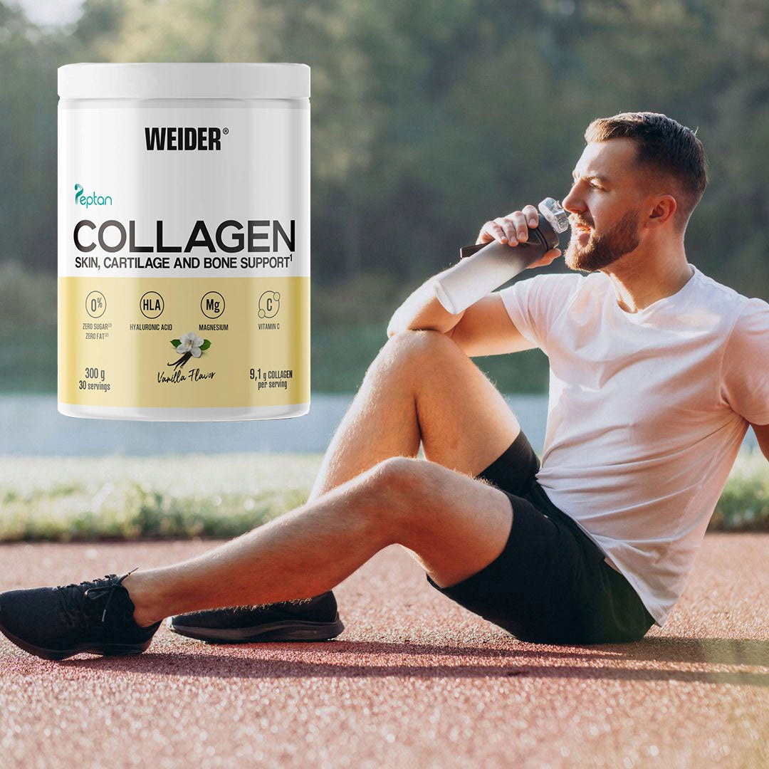 COLLAGEN WEIDER COLLAGEN 300g LIQUID JOINT SUPPLEMENT BEEF POWDER - VANILLA Expiration date at least 1 year from the date of purchase