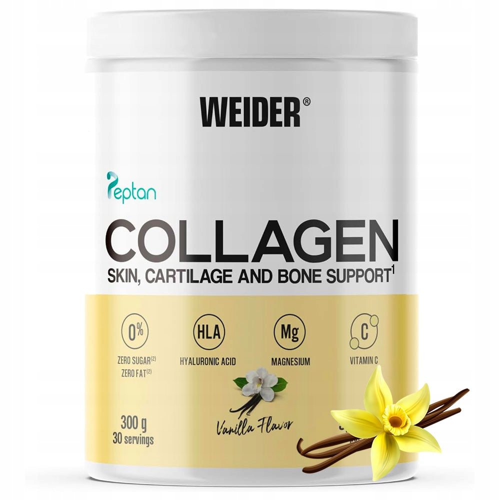 COLLAGEN WEIDER COLLAGEN 300g LIQUID JOINT SUPPLEMENT BEEF POWDER - VANILLA