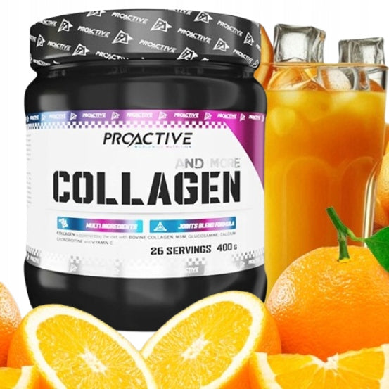 COLLAGEN strong bones joints ProActive Collagen And More 400g ORANGE