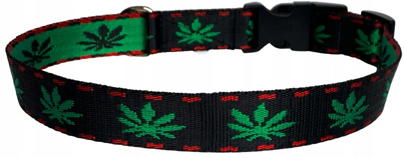 COLLAR ADJUSTABLE 40-60 LATCH MARIJUANA-HEMP Brand Aleksandra