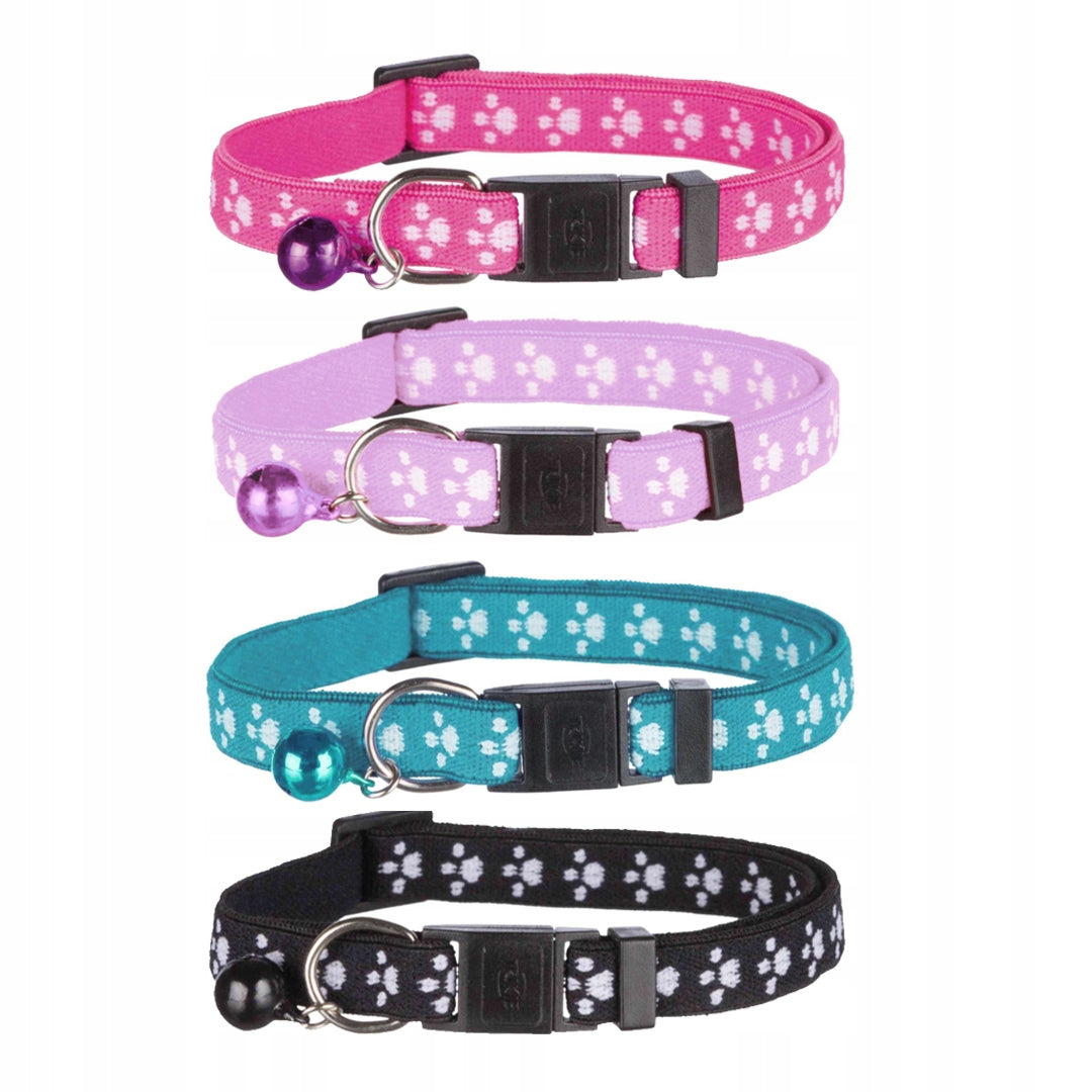 COLLAR CAT COLLAR FERRET WITH BELL CLIP SOFT NYLON TRIXIE