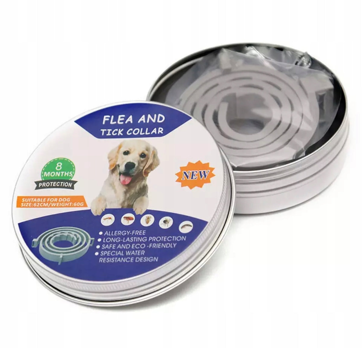 COLLAR FOR DOG against ticks FOR FLEA TICKS