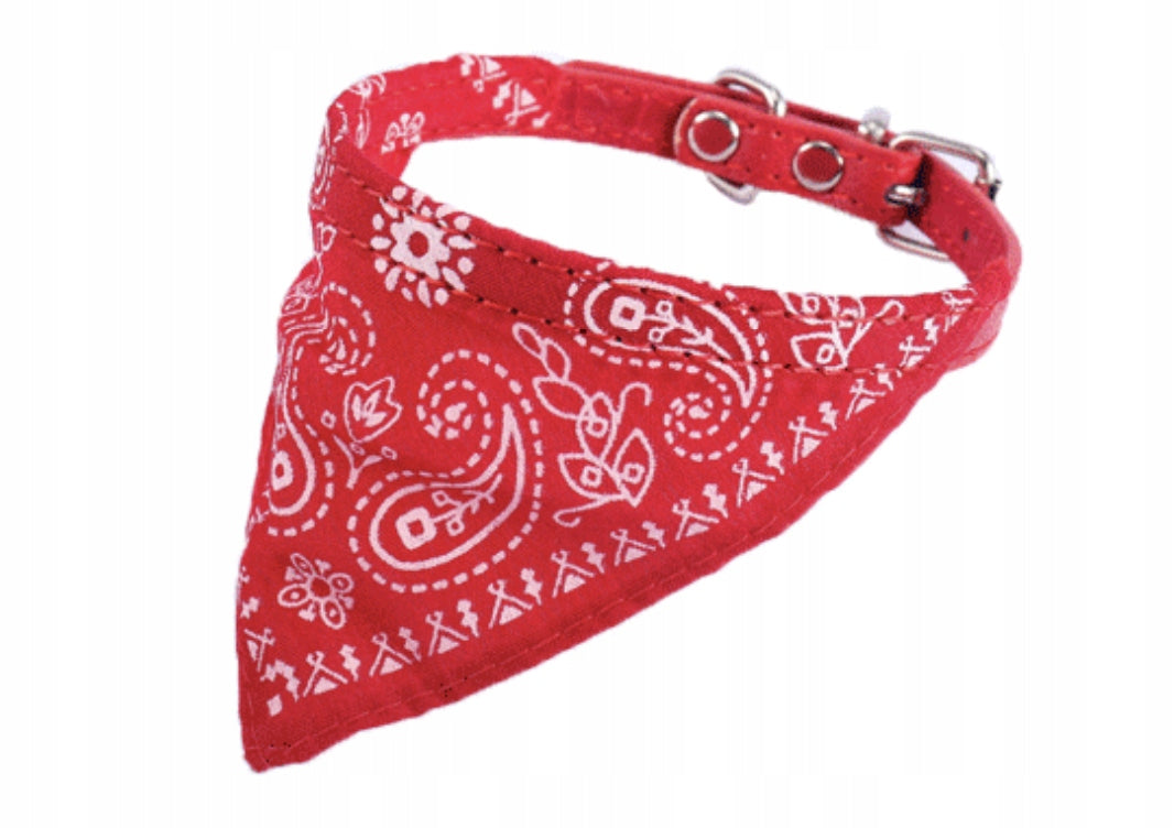 COLLAR WITH BANDANA DOG AND CAT COLLAR ADJUSTABLE WITH ESKIN SIZE S Manufacturer code 71681199