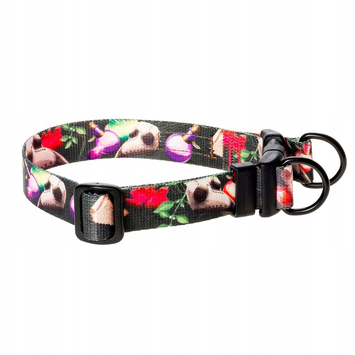 COLLAR double safe for small dog kitty XS 15mm Ukory PRINT pattern Brand Ukory