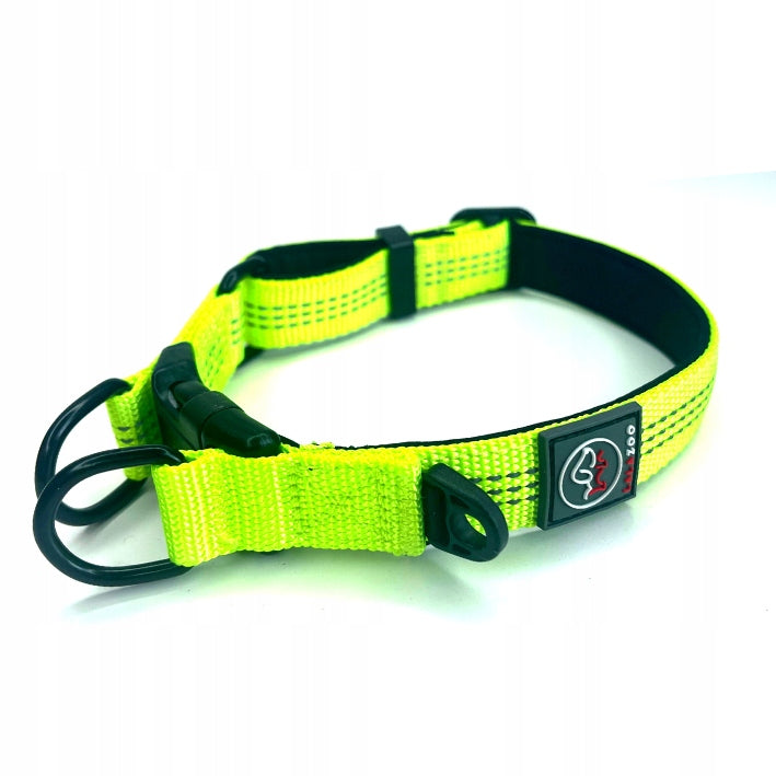 COLLAR for a large dog neon RICO 60CM STRONG XL Brand Lalazoo