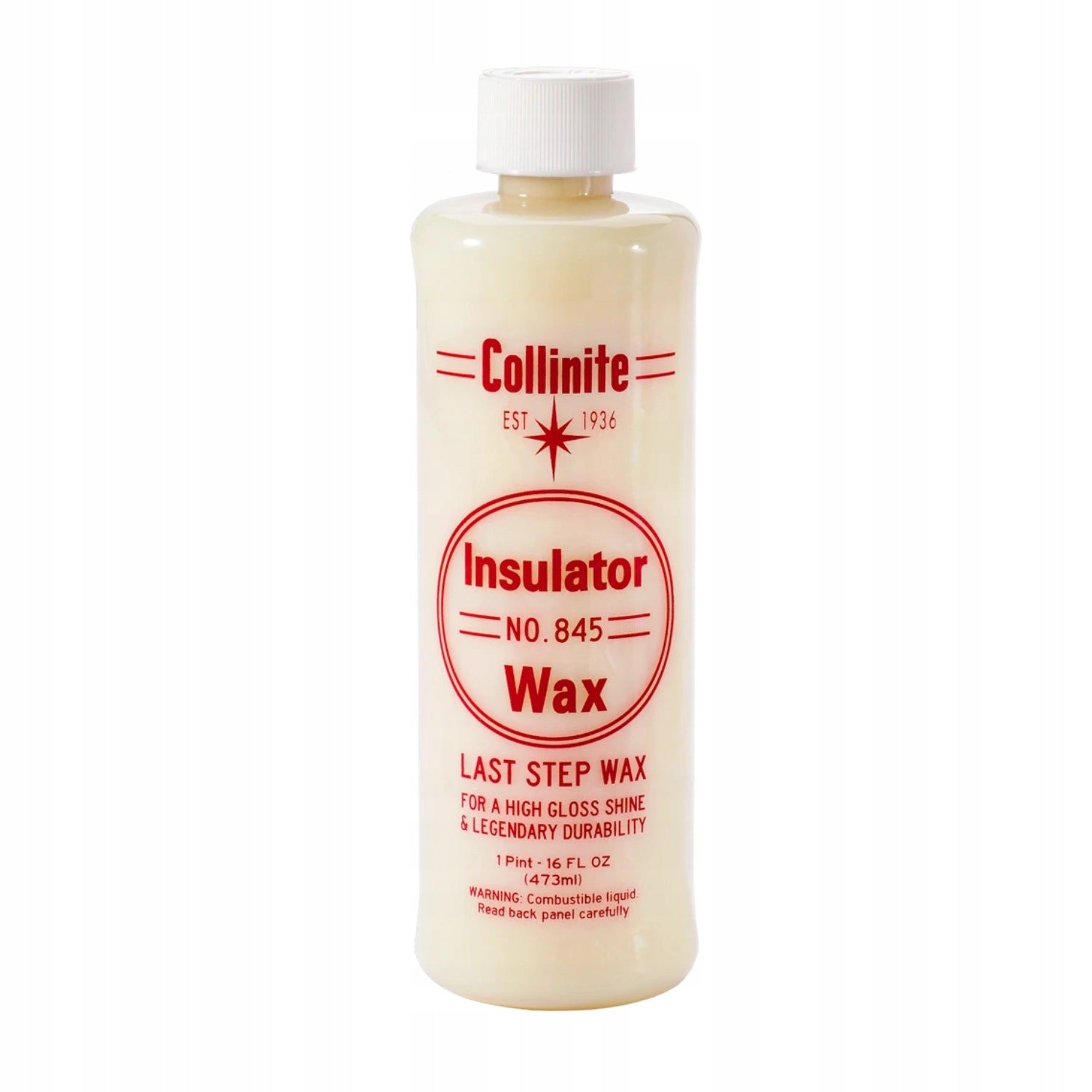 COLLINITE 845 Insulator Wax 473ml - extremely durable wax