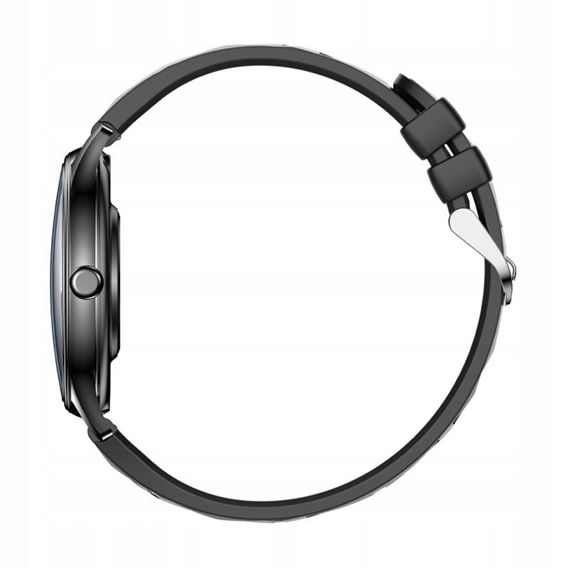 COLMI L28 Smartwatch Black Silicone + Black Leather Bluetooth Strap Manufacturer code L28 Black leather