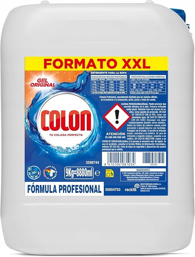 COLON PROFESSIONAL WASHING GEL 9kg 8880ml