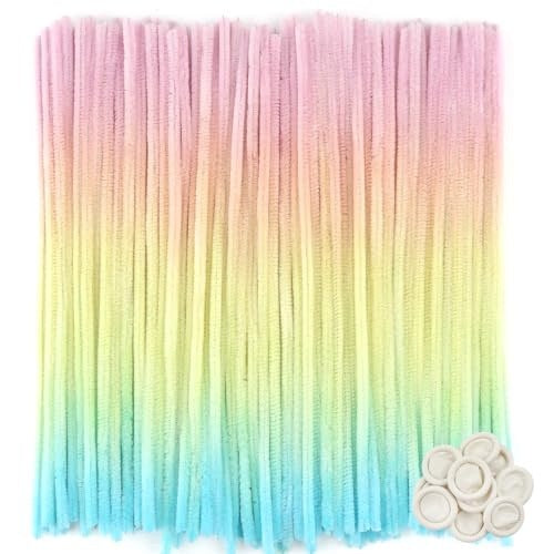 COLOR CHENILLE WIRE FOR DIY CRAFTS SET OF 100 PIECES Brand no brand