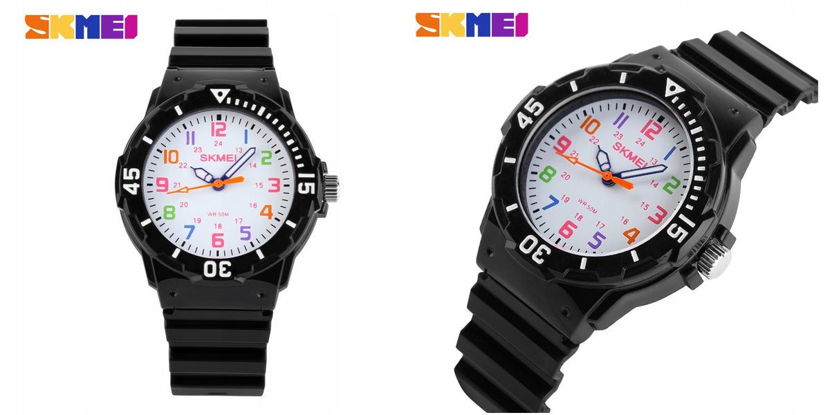 COLORFUL CHILDREN'S WATCH SKMEI HAND FOR GIRL'S BOYFRIEND 7 KOL Brand Skmei
