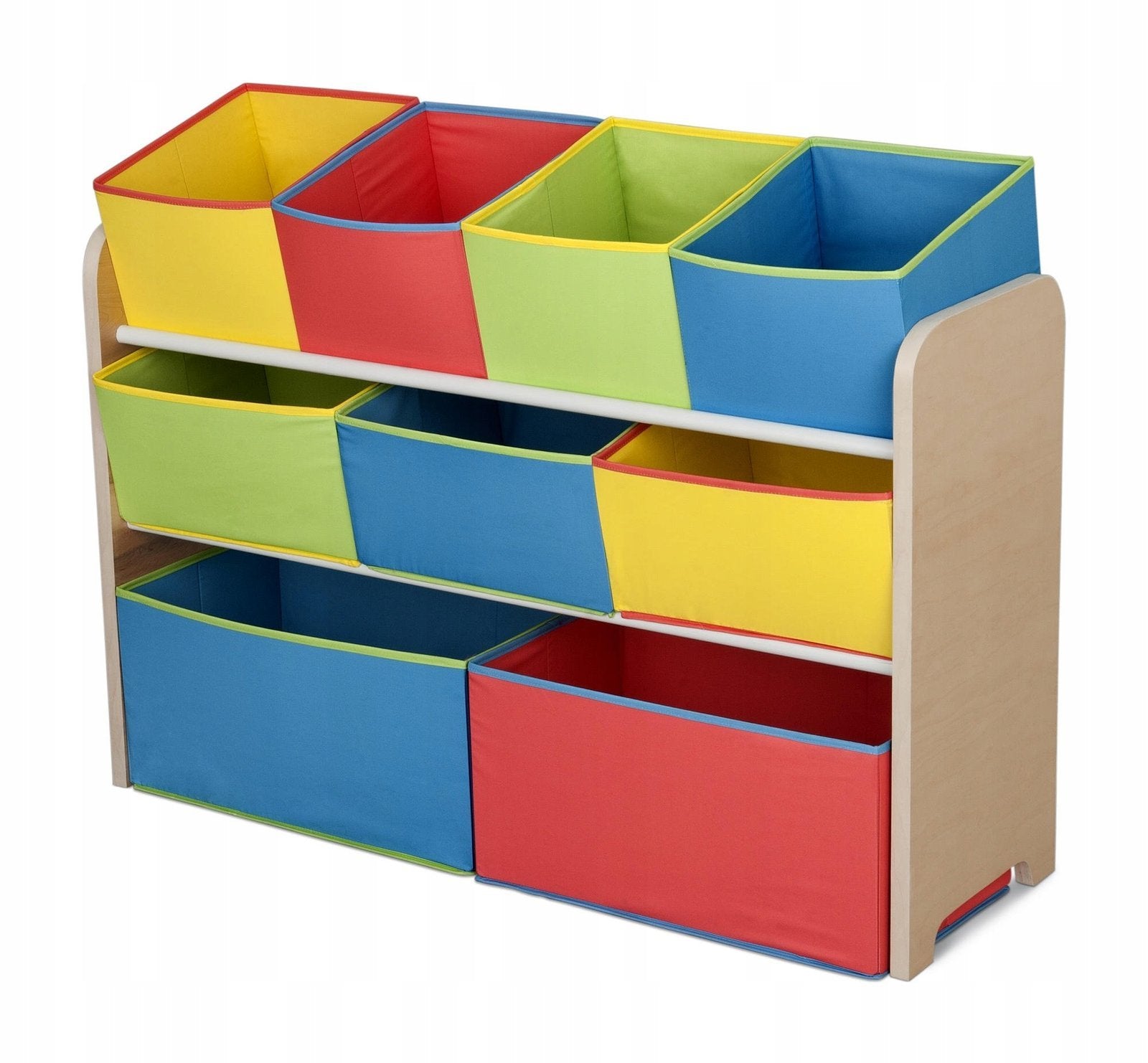 COLORFUL LARGE BOOKCASE ORGANIZER CONTAINER FOR CHILDREN