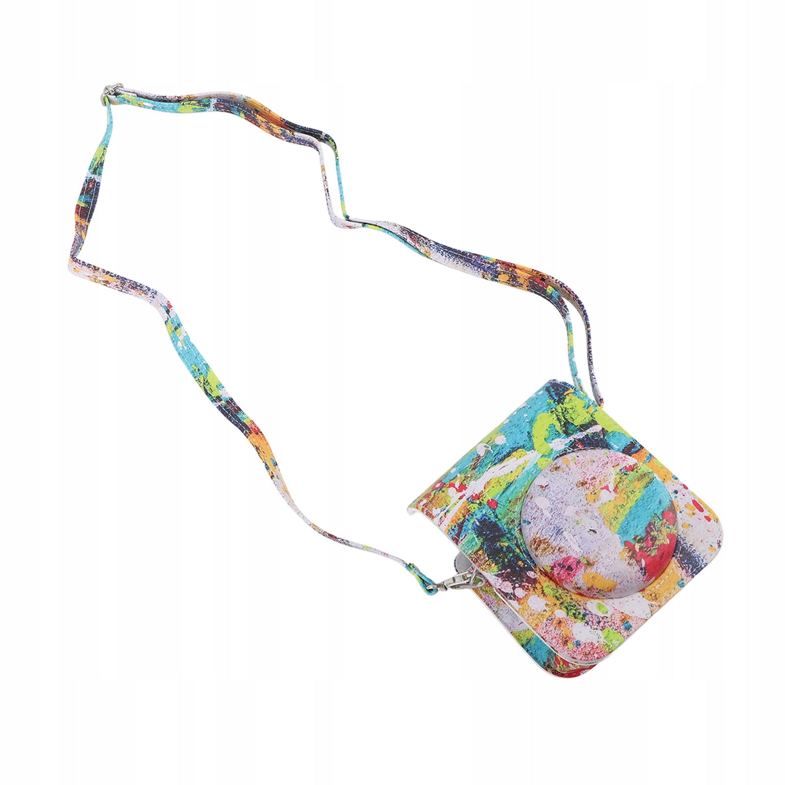 COLORFUL LEATHER PROTECTIVE BAG WITH ADJUSTABLE VY SHOULDER STRAP Model 2934UPGK