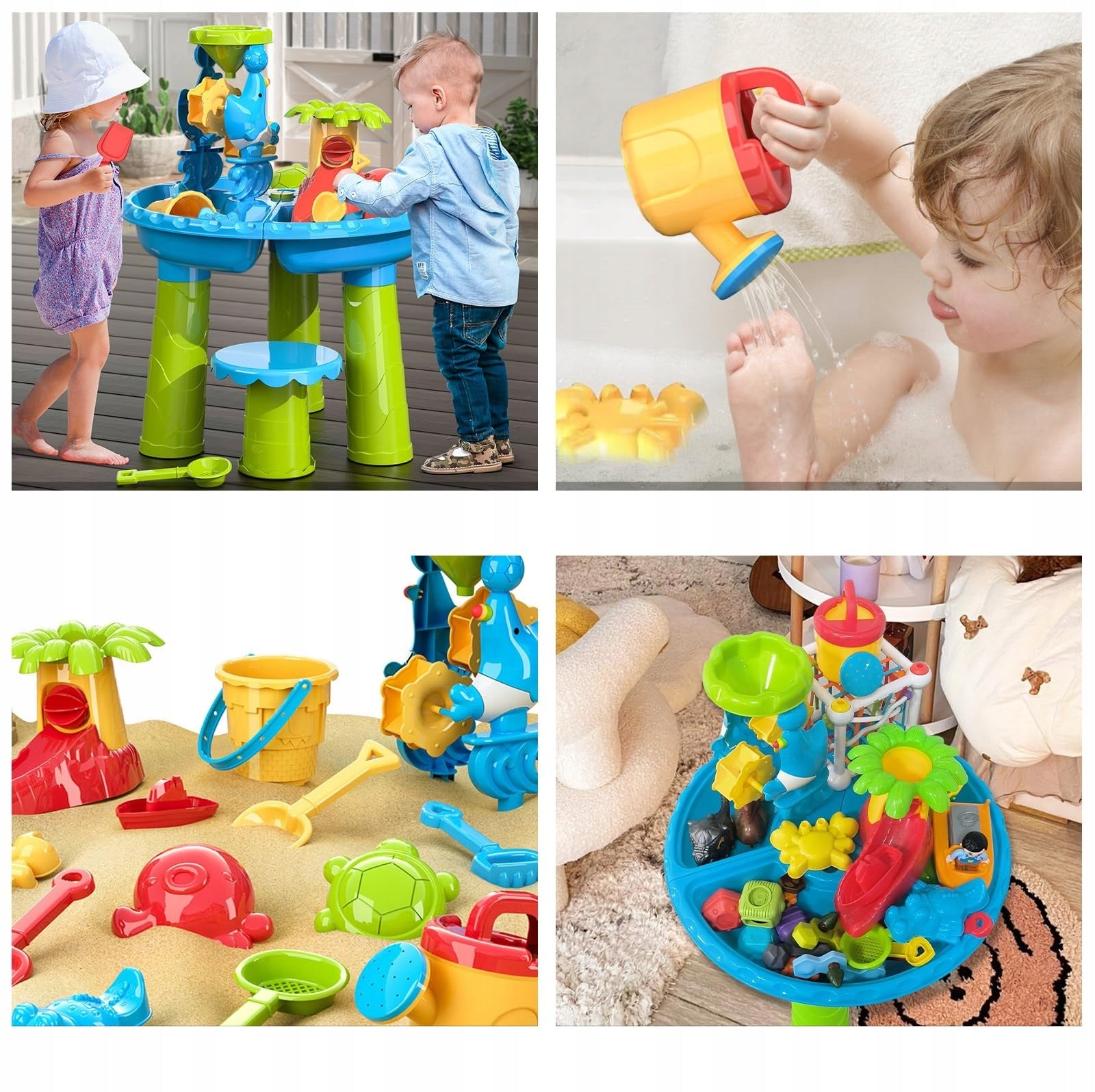 COLORFUL WATER TABLE SANDBOX BEACH FUN CHILD SUMMER +ACCESSORIES EAN (GTIN) 5908106804315