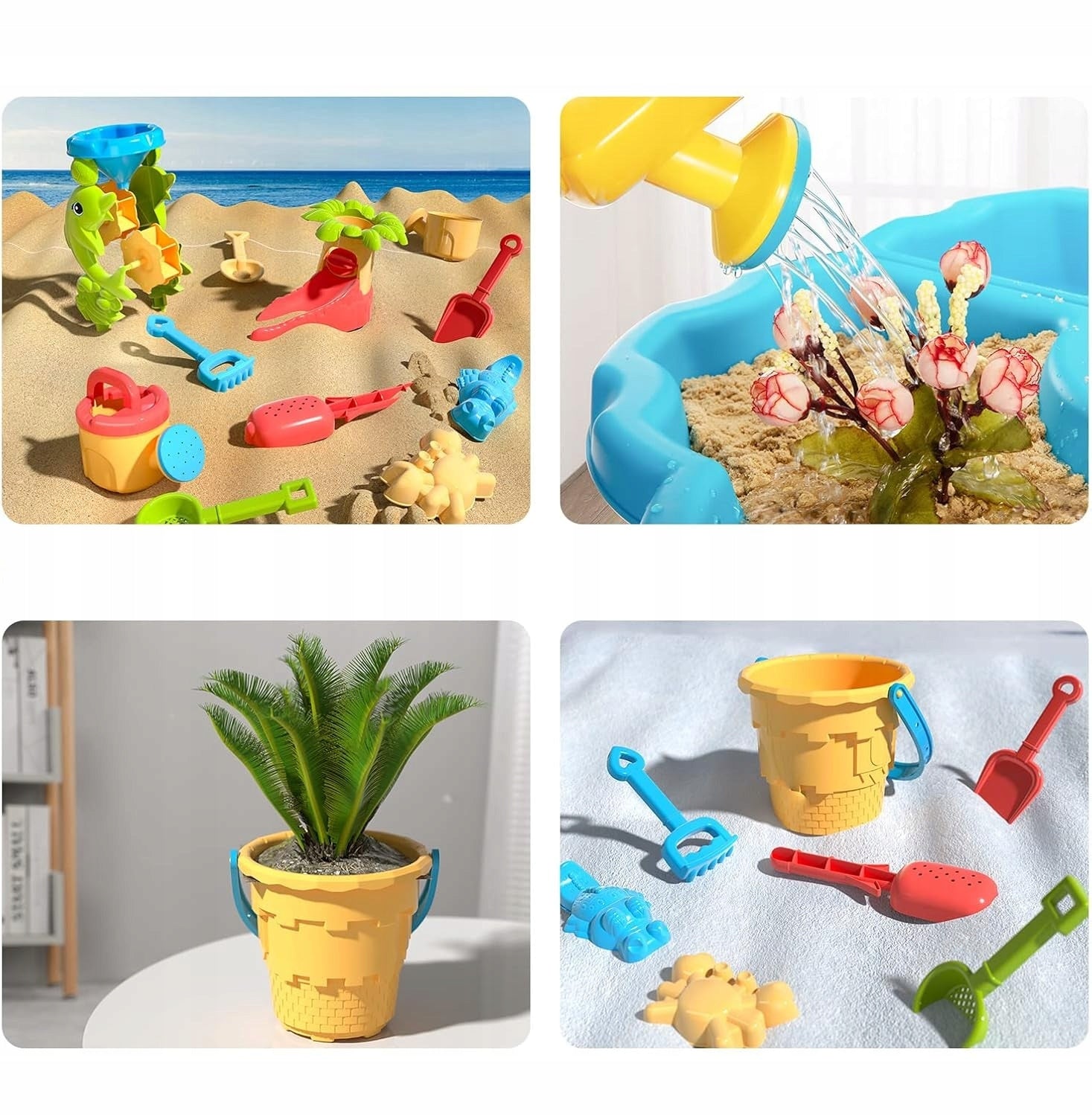 COLORFUL WATER TABLE SANDBOX BEACH FUN CHILD SUMMER +ACCESSORIES Manufacturer code PREZENT ZABAWKI NARZĘDZIA DO PIASKU