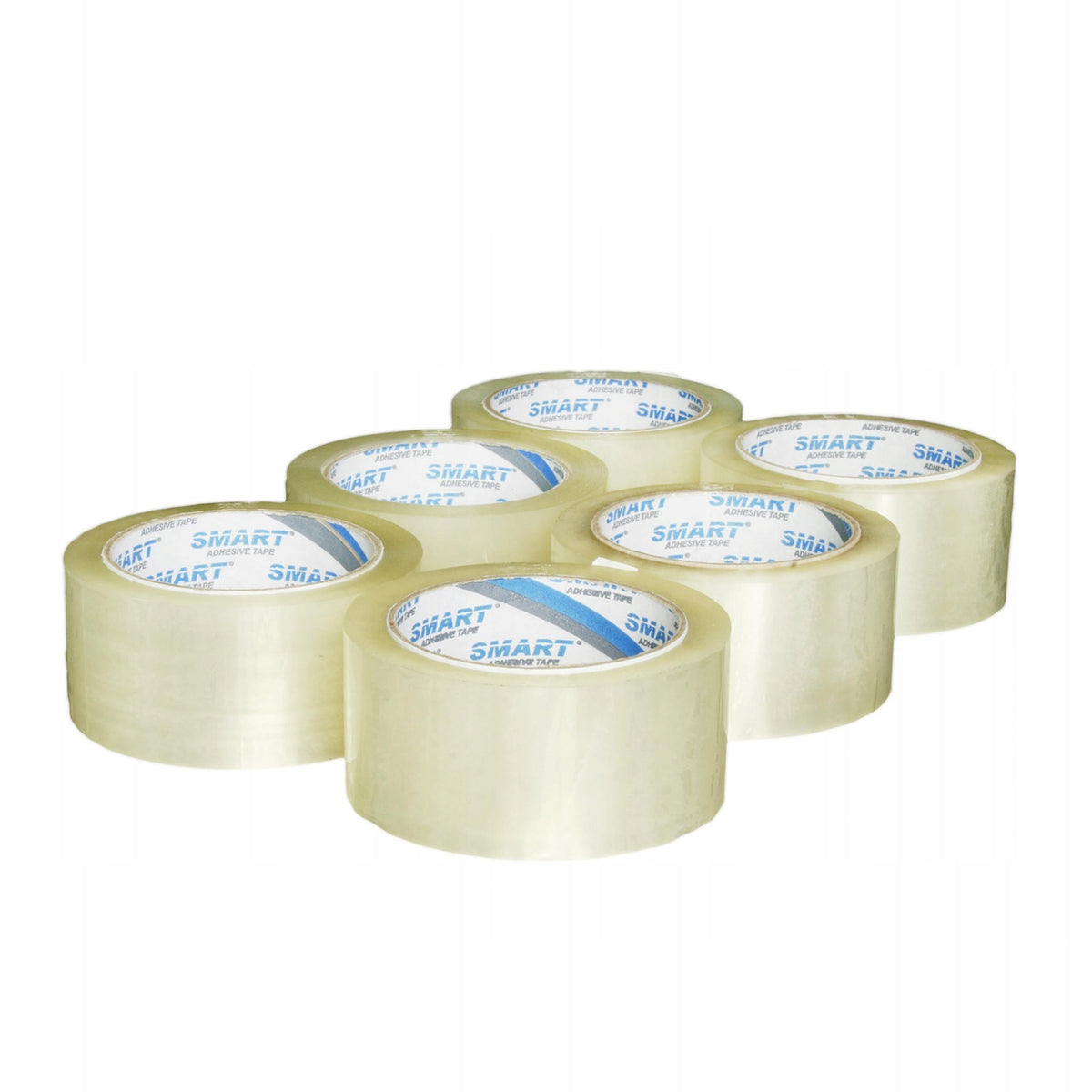 COLOURLESS ADHESIVE TAPE 48x50 ADHESIVE TAPES SMART 48/50 6 PCS