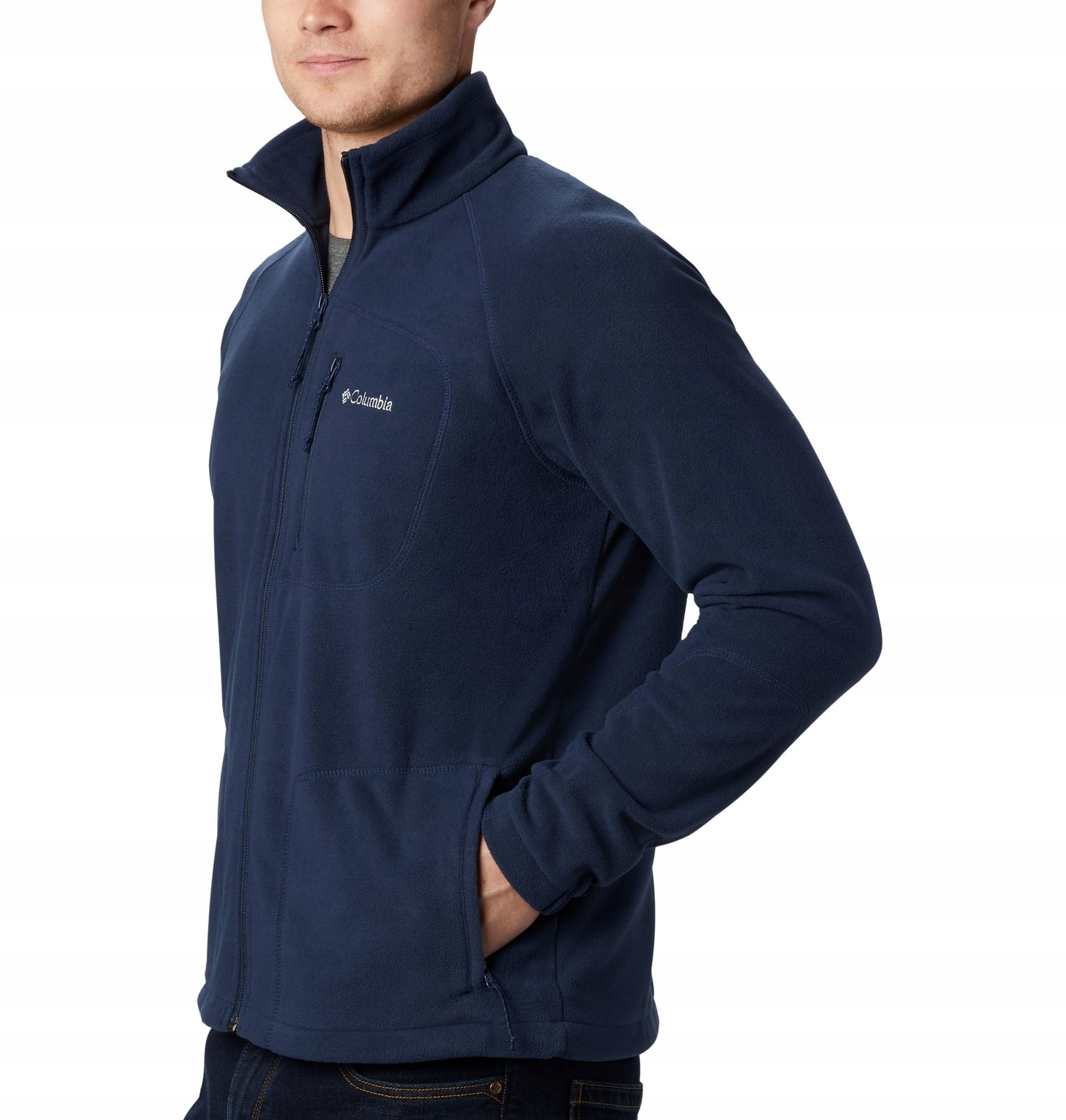 Pullover für Herren Columbia Fast Trek II Full Zip Fleece M 1420421468, blau 