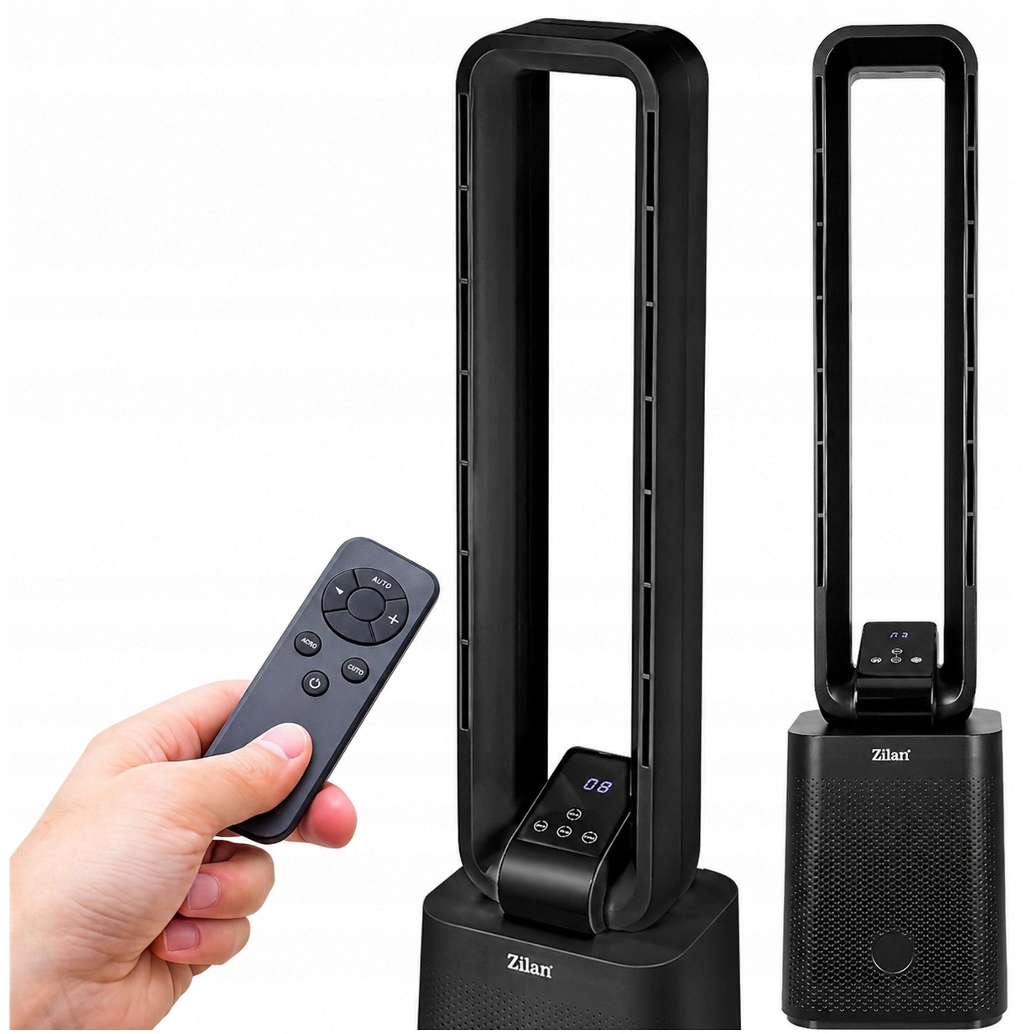 COLUMN FAN BLADELESS 97CM SILENT TOUCH PANEL + REMOTE CONTROL 50W