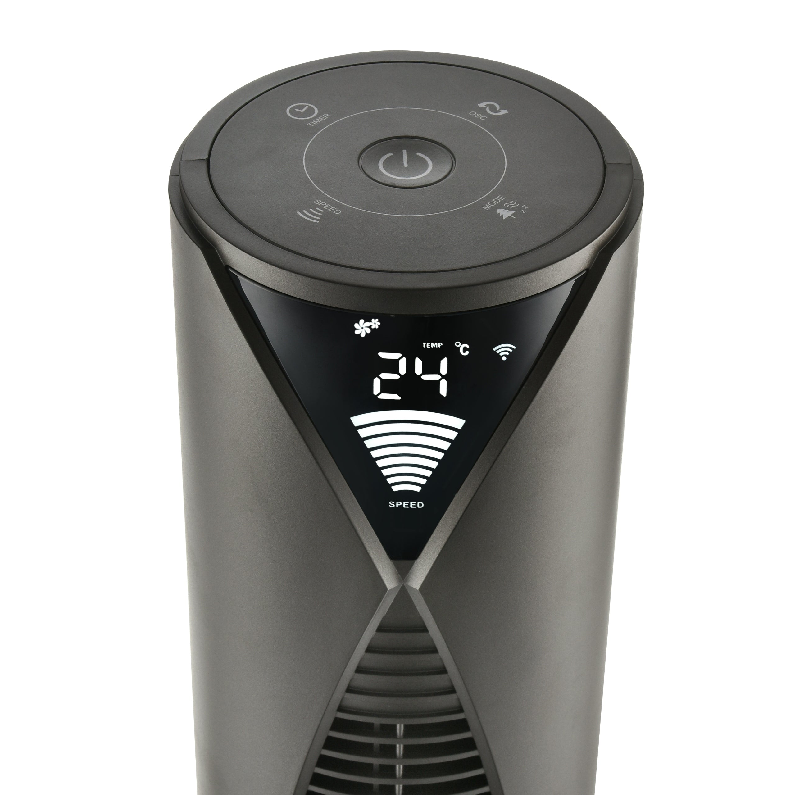 COLUMN FAN standing fan QUIET AROMA IONIZATION 118cm WiFi Tuya Brand Lovio