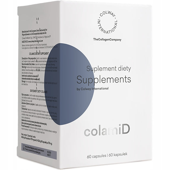 COLWAY ColamiD 60 Caps. D3+K2+Calcium+Phosphorus - For Healthy Efficient Joints and Bones Manufacturer code 5907441036023