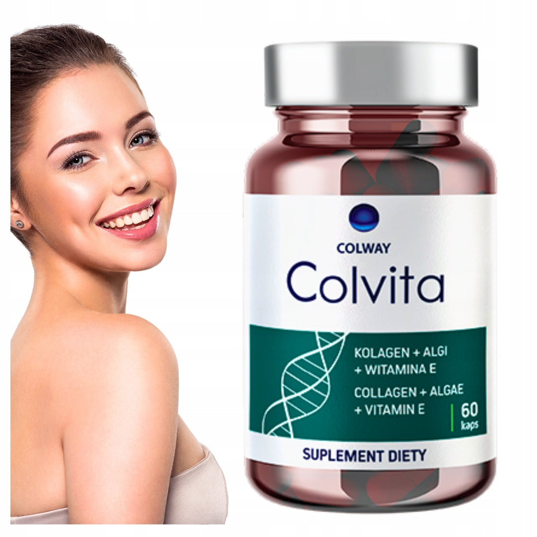 COLWAY Colvita 60 Capsules - Freeze-dried Fish Collagen + Algae + Wit E EAN (GTIN) 5906333016129