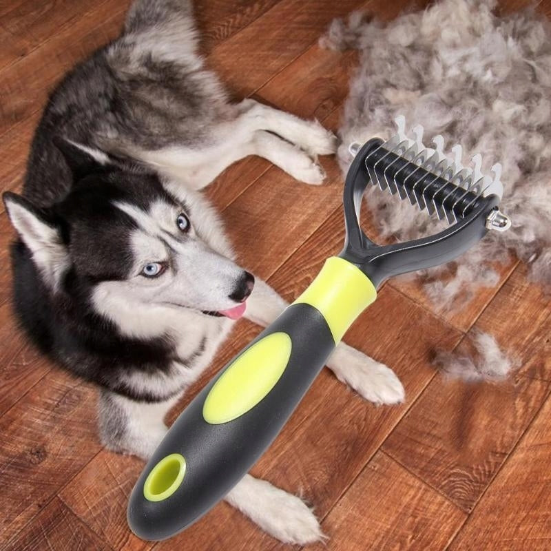 COMB CARDED HOOK TRIMMER FOR DOG HAIR TANGLES QUALITY