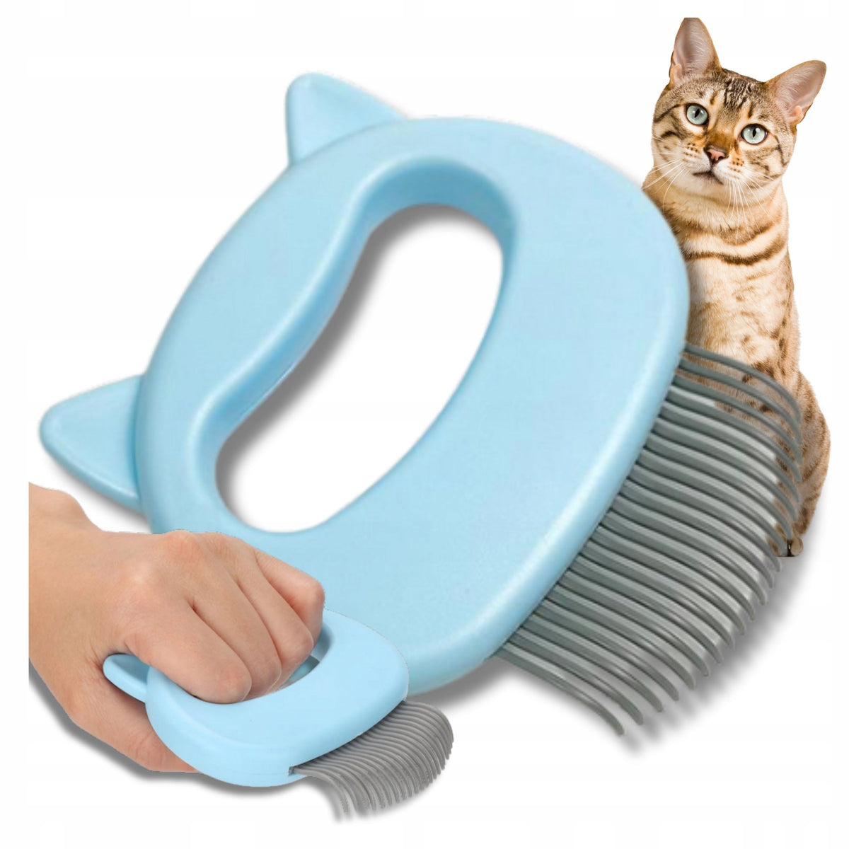 COMB DOG CAT BRUSH SOFT FOR COMBING PET HAIR