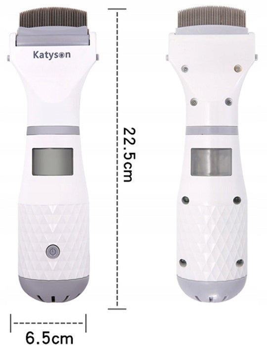 COMB FOR LICE NITS FLEA ELECTRIC VACUUM CLEANER TERMINATOR FOR CAT DOG Manufacturer code 15696