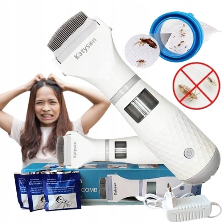 COMB FOR LICE NITS FLEA ELECTRIC VACUUM CLEANER TERMINATOR FOR CAT DOG