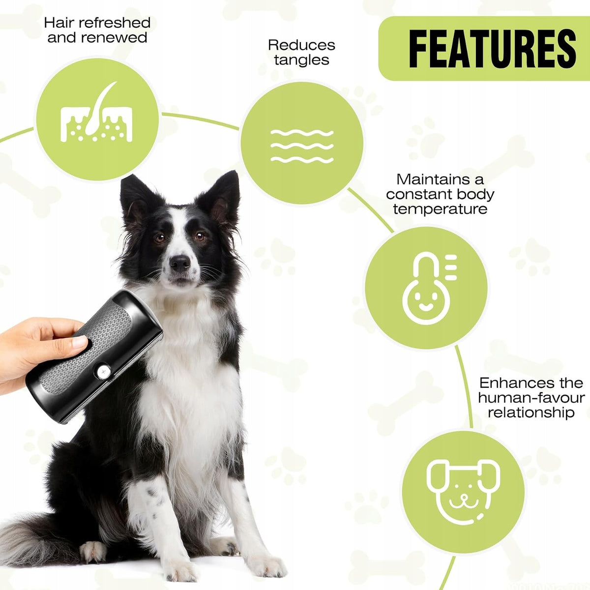 COMB HAIR REMOVAL BRUSH FOR ANIMALS Histotree Manufacturer code ANIMAL DESHEDDING COMB