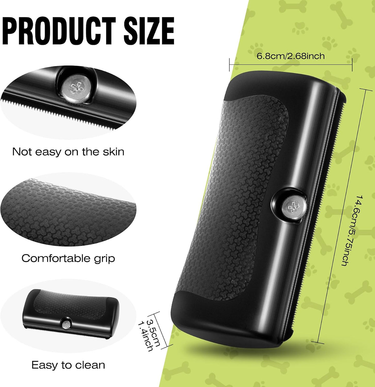 COMB HAIR REMOVAL BRUSH FOR ANIMALS Histotree Packaging status original