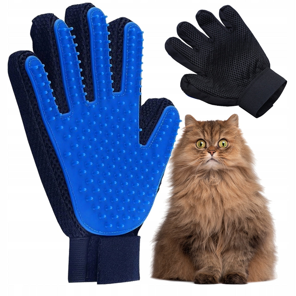 COMBING GLOVE for short pet hair DOG CAT