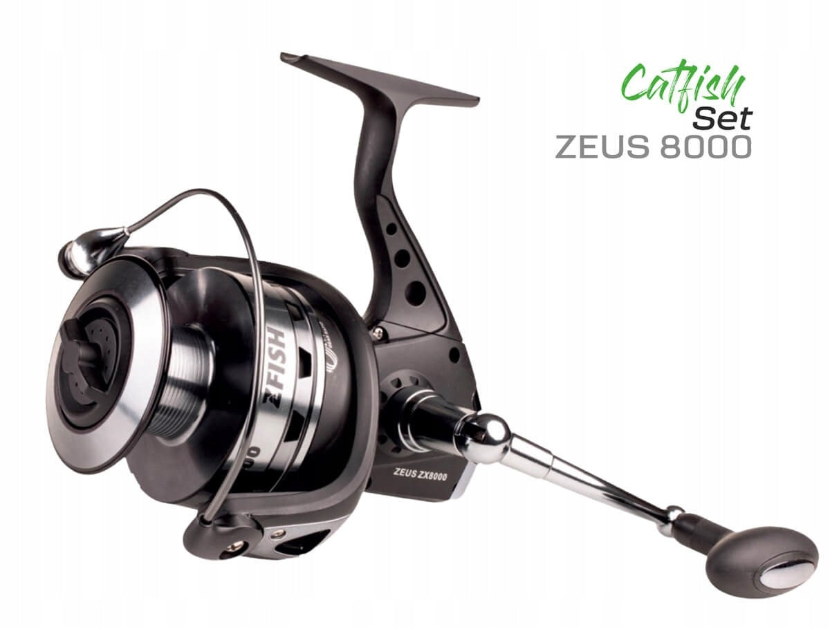 COMBO CATFISH SET - ZFISH ZEUS ZX 8000 - CATFISH FIGHTER 2,85M 100-300G Manufacturer code ZF-2438