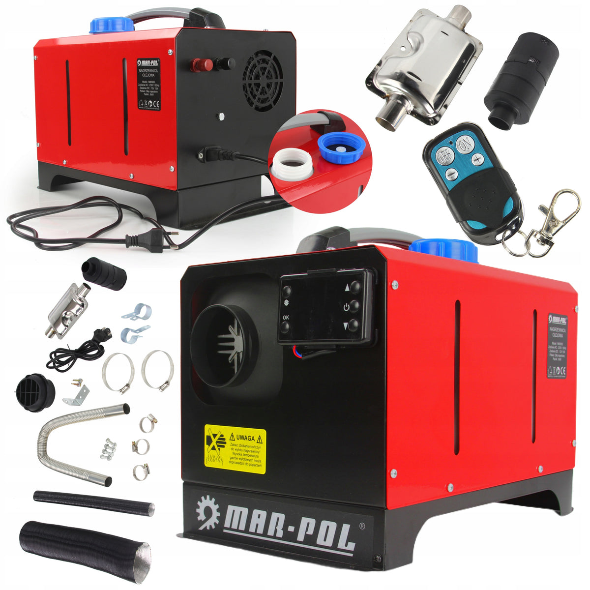 COMBUSTION HEATER OIL BLOWER PARKING HEATER 12kW Manufacturer code M80951
