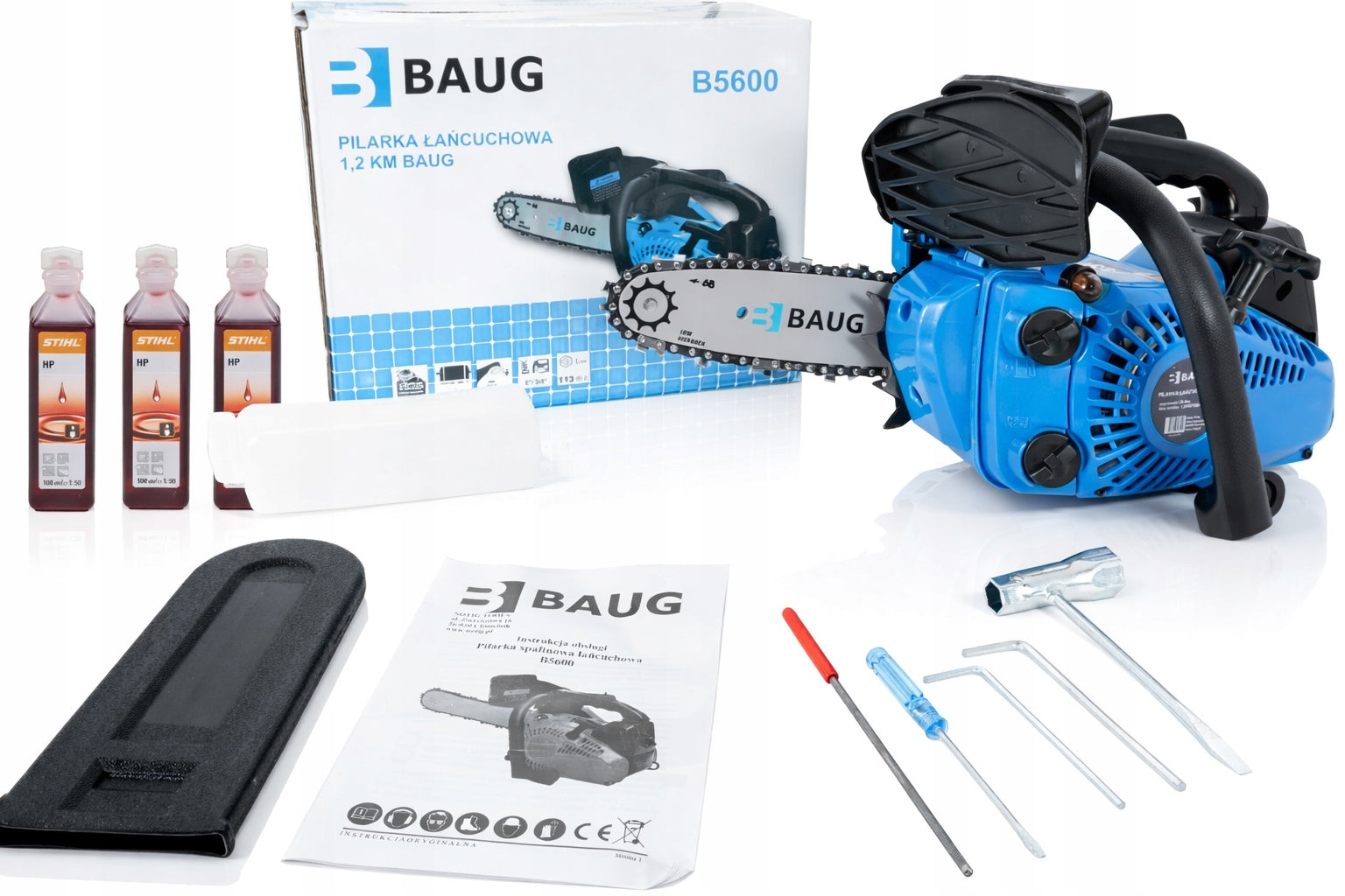 COMBUSTION SAW BRANCH CUTTING CHAINSAW SET STRONG! EAN (GTIN) 5908224747990