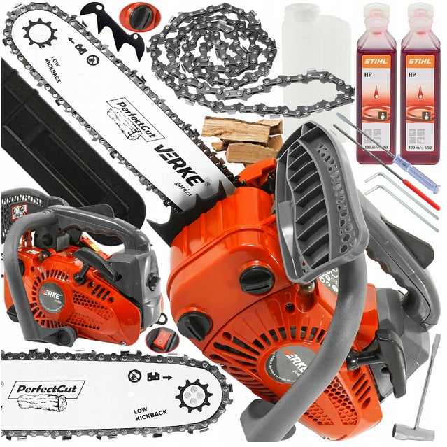 COMBUSTION SAW BRANCH SAW CHAINSAW STRONG + OIL SET