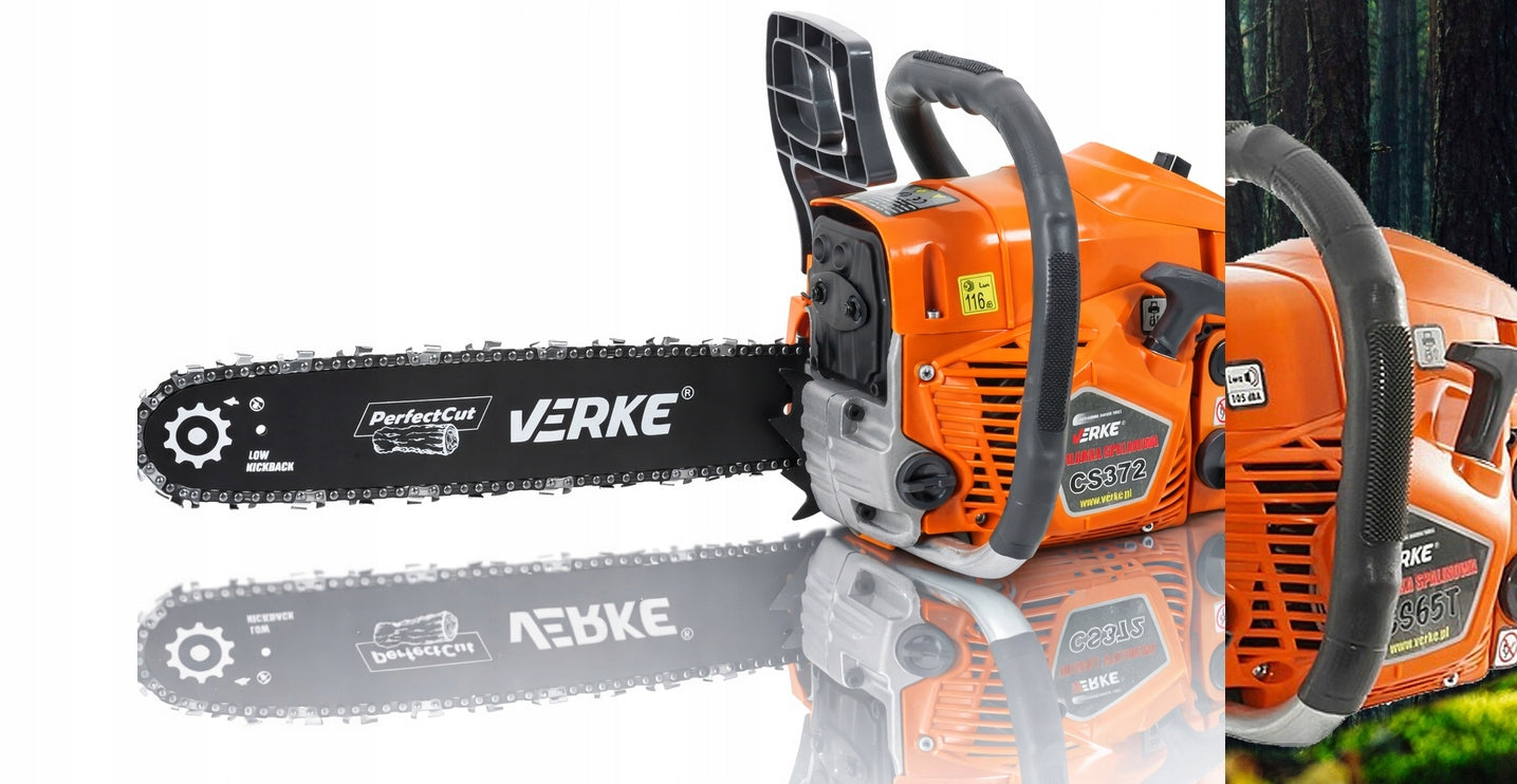 COMBUSTION SAW CHAINSAW FOR WOOD STRONG FOR GARDEN FOREST 4,35KM Power supply combustion