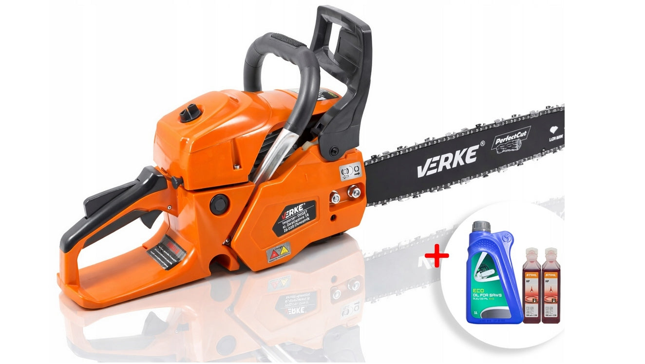 COMBUSTION SAW CHAINSAW FOR WOOD STRONG FOR GARDEN FOREST 4,35KM Series CS372