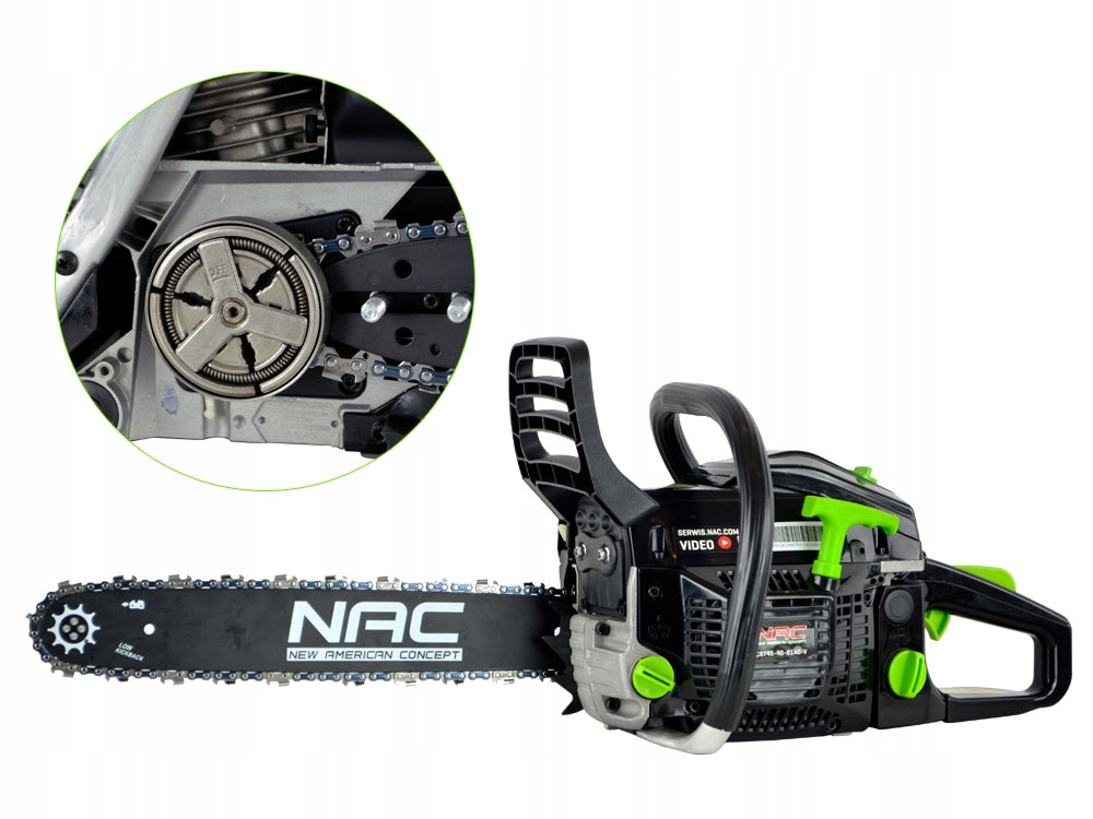 COMBUSTION SAW NAC POWER 2.3 KM 45 CM GUIDE 40 CM STRONG LIGHT Manufacturer code 40322