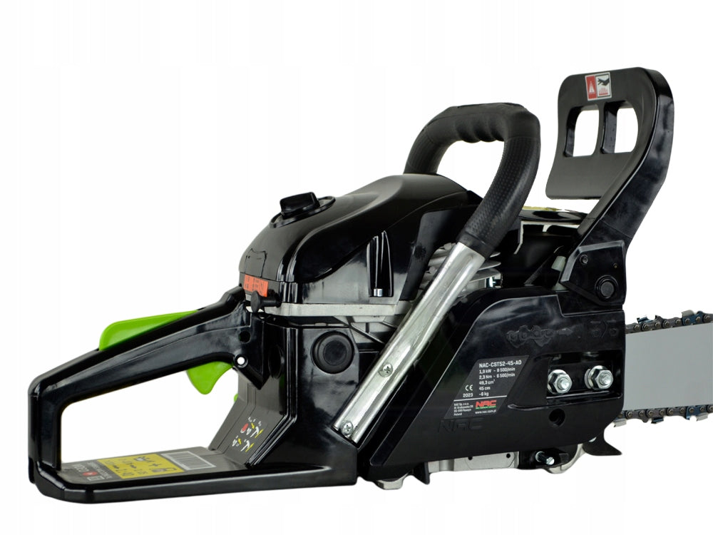 COMBUSTION SAW NAC POWER 3 KM GUIDE AND CHAIN OREGON 45 CM STRONG Power supply combustion